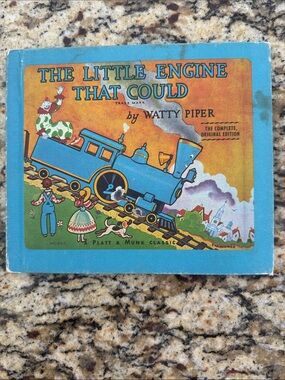 Vintage 1961 The Little Engine That Could Kids Book - Complete Original Edition